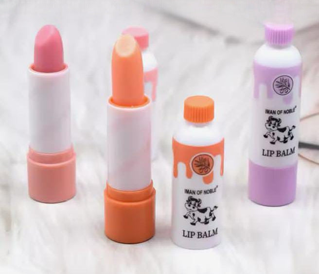 Moisturizing Waterproof Lip Balm, New Bottle Shape Lip Gloss, Long Lasting Nutritious Lip Balm