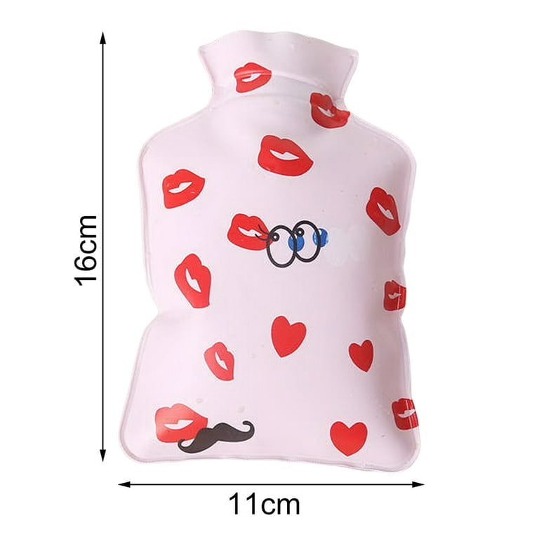 Cartoon Hot Water Bottle, Water Injection Storage Bag, Portable Hot Water Bag