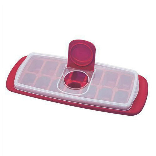 Ice Cube Tray With Cover, Durable Spill Proof Ice Cube Tray, Multipurpose Ice Cube Tray