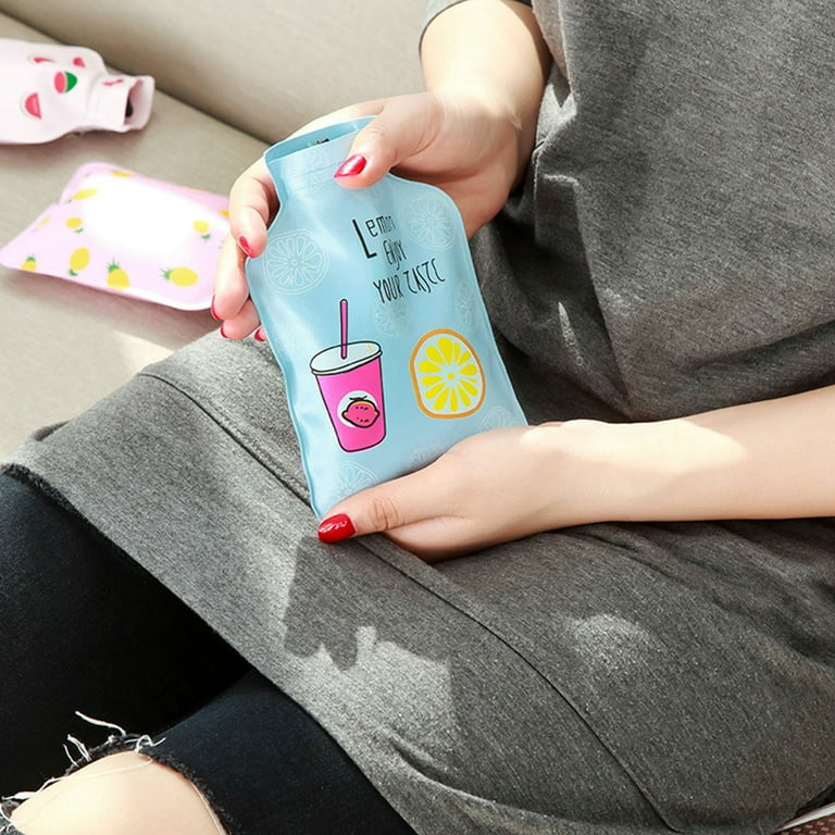 Cartoon Hot Water Bottle, Water Injection Storage Bag, Portable Hot Water Bag