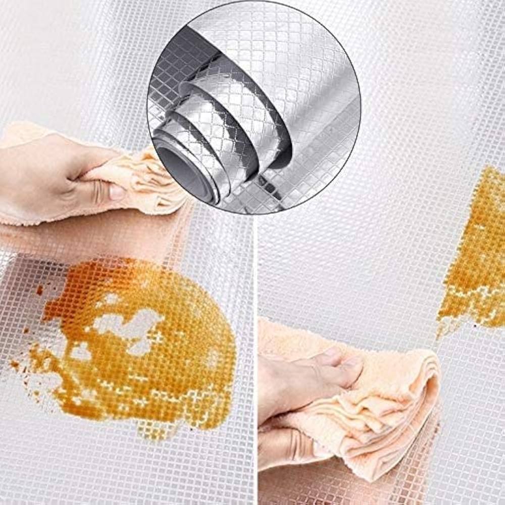 Anti-Slip Place Mat Premium Quality, Self Adhesive Stick Mat, Kitchen Worktop Covering Stove Mat