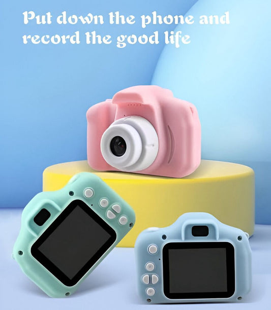 Kids Digital Camera Toy, HD Screen Mini Camera Outdoor Toy, Rechargeable Kids Digital Pocket Camera