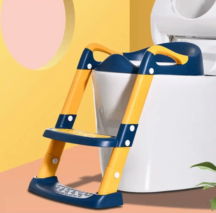 Kids Toilet Foldable Stepped Stool, Toddlers Toilet Ladder, Baby Toilet Training Seat