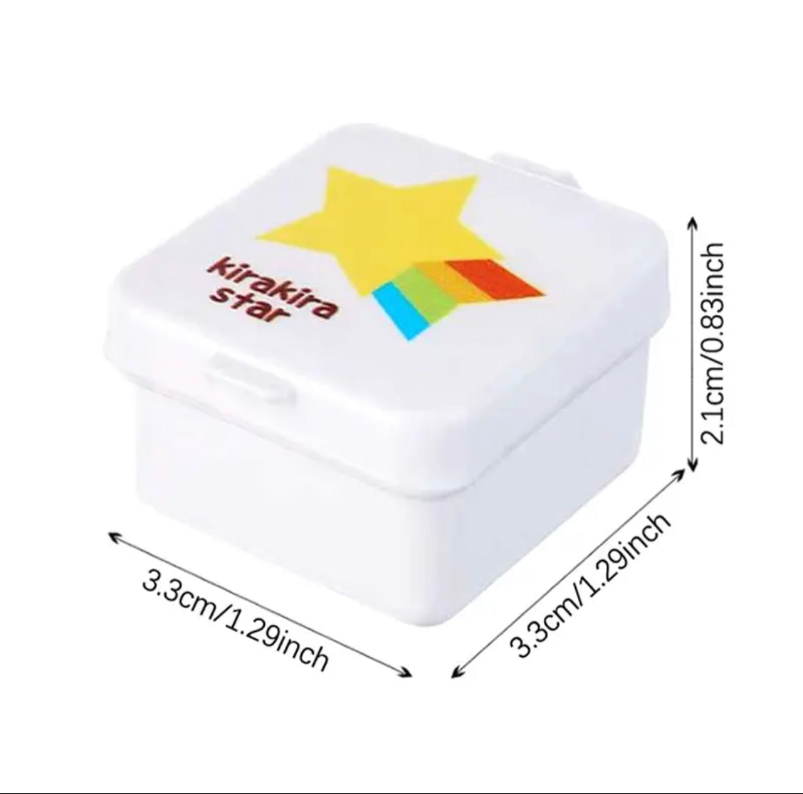 Pack of 4 Portable Small Salad Bento Box, Mini Sauce Ketchup Box, Plastic Seasoning Sauce Box