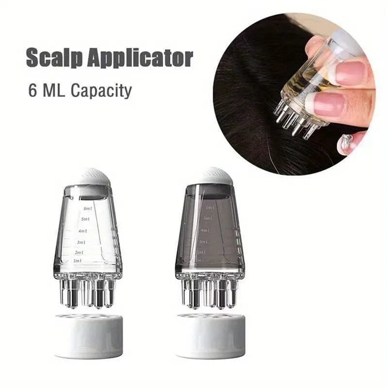 Mini Oil Scalp Applicator, Portable Scalp Treatment Oil Bottle, Mini Oil Massager Comb