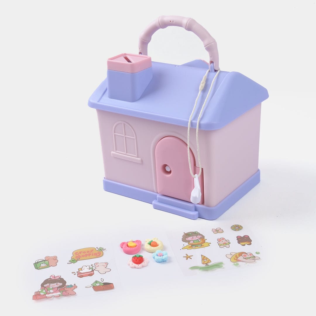 Adorable Coins Piggy Bank, Cartoon Household Savings Bank, Piggy Bank Children Banks Cash Box