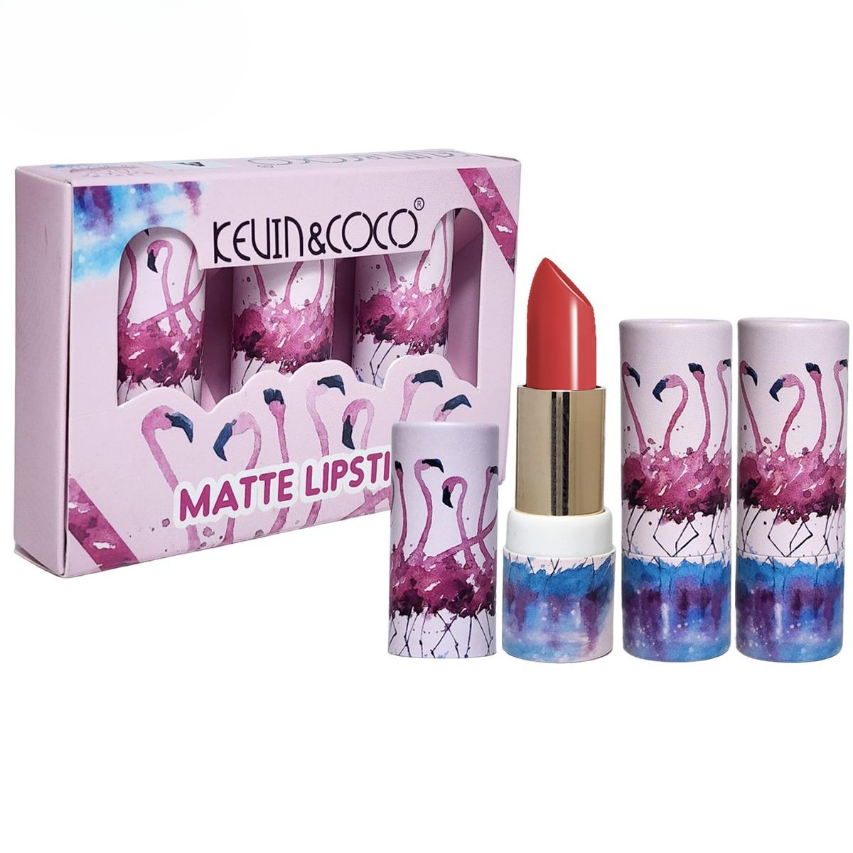 3 Pcs Matte Lipstick Set, Long Lasting Matte Lipstick, Mini Matte Lipstick Set