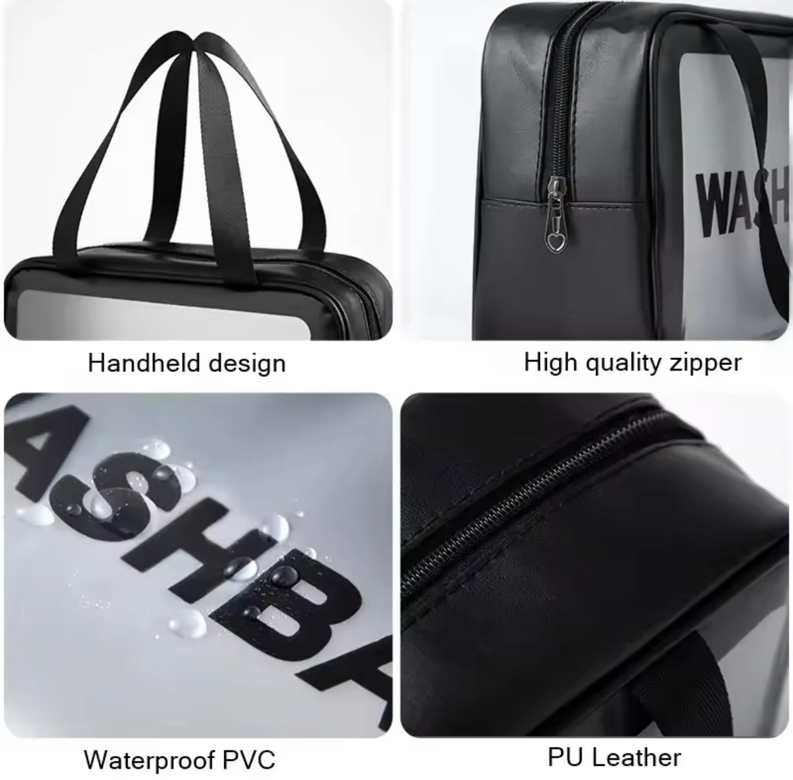 Dream Travel Bag, Easy To Travel Storage Bag, Transparent PVC Portable Travel Cosmetic Bag, Waterproof Travel Makeup Bag