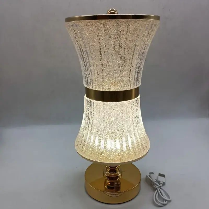 Modern LED Table Lamp, Luxuary Acrylic Crystal Lamp, Vase Shape Decorative Table Lamp