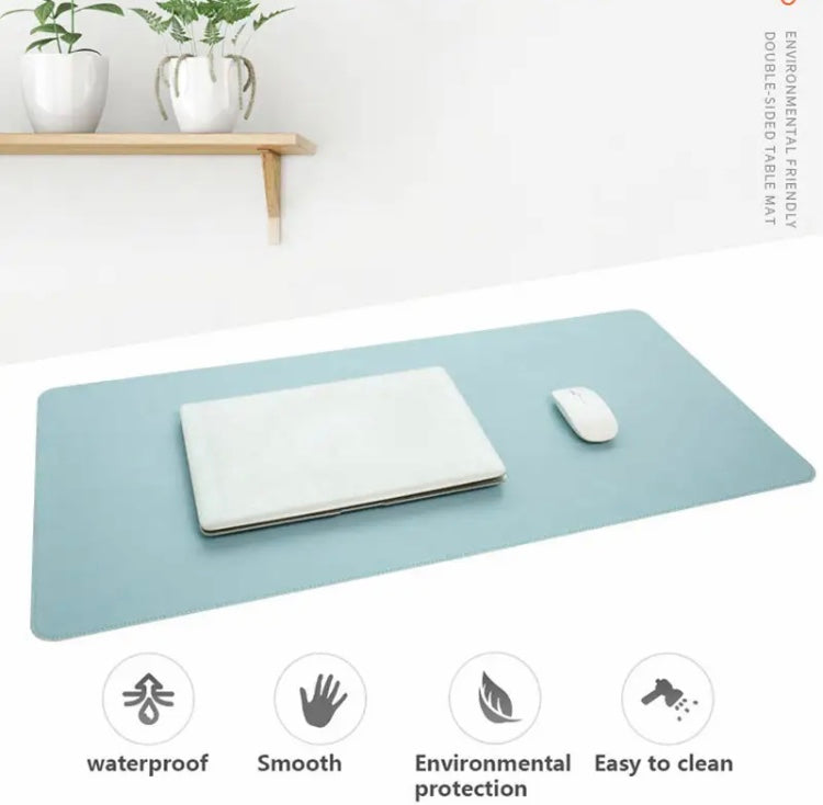 Laptop Portable Leather Mat, Waterproof Smooth Surface Laptop Cushion, Home Desktop Mat