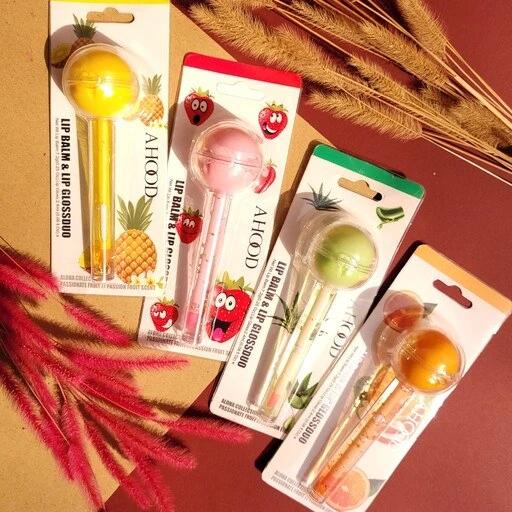 Lollipop Chamele Lipgloss, Cute Lip Balm Lip Gloss, Stick Candy New Clear Lip Gloss