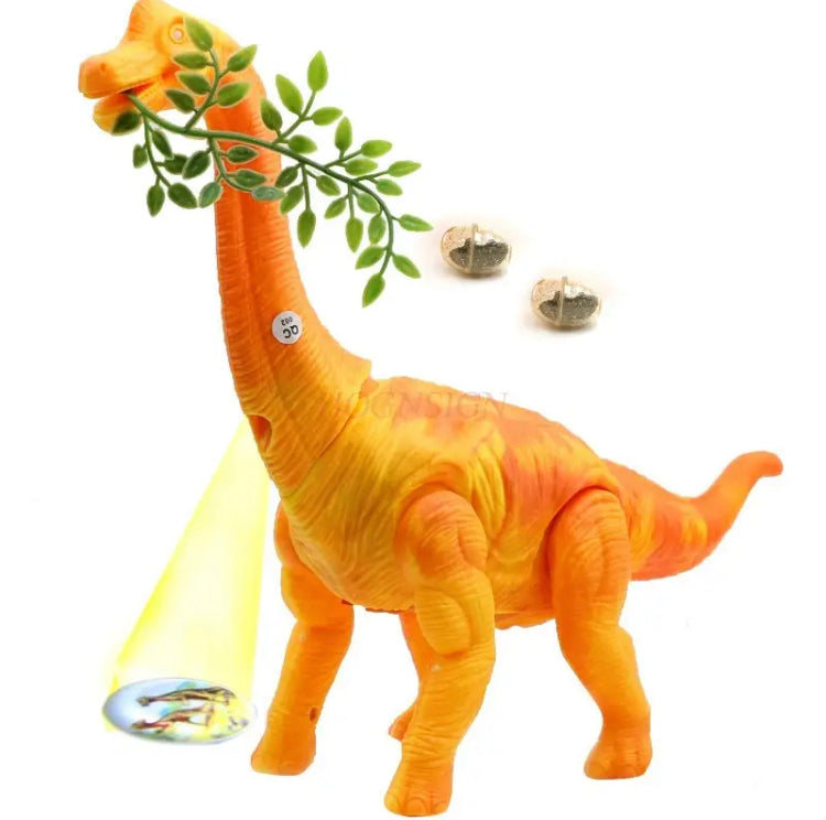 Plastic Simulated Dinosaur Models Toy, Electric Walk Dinosaur Animal Model,, Battery Operated Lay Egg Dino with Light Sound