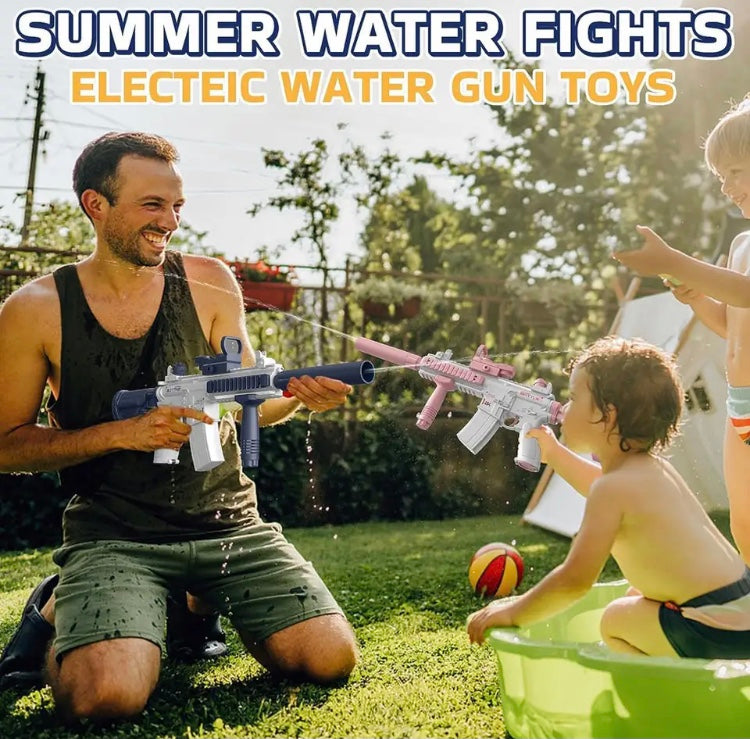 High Pressure Water Gun, Fully Automatic Water Pistol, Strong Ice Burst Water Gun Toy