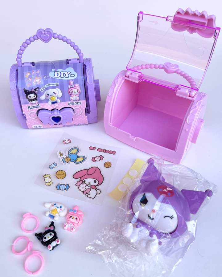 Childrens Toys Storage Box, Sanrio DIY Handbag, Creative Style Storage Box