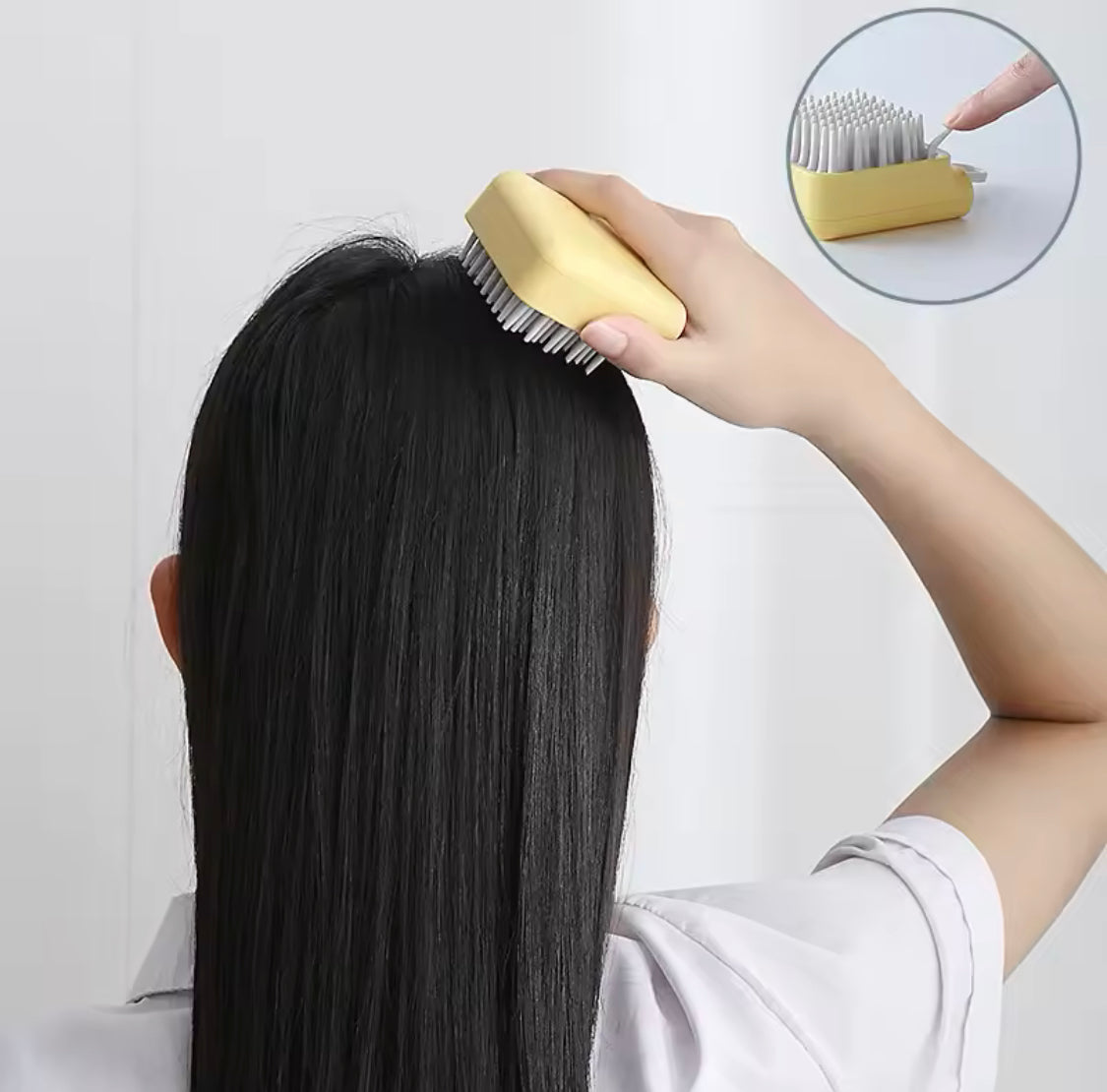 Silicone Hair Washing Comb, Multifunctional Handheld Massage Brush, Scalp Massage Brush