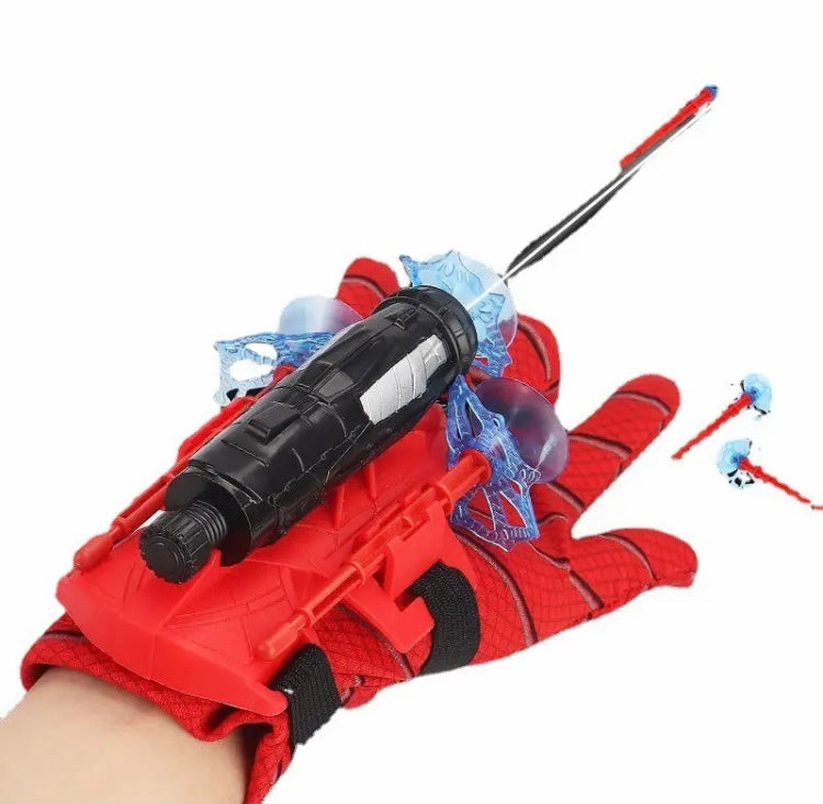 Avengers Figure Spider Man Glove Toy, Spider Man Silk Web Launcher Recoverable Wristband, Marvel Spider Man Toy